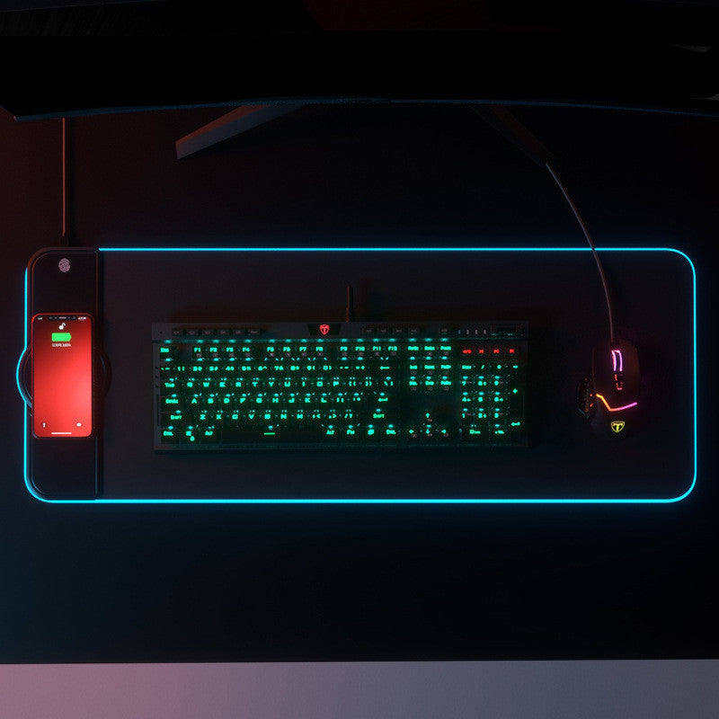 Kablosuz Şarjlı RGB Mouse Pad